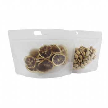 Clear Stand up Pouch with Handle